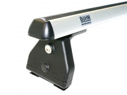 Náhľad produktu - Strešný nosič BöHM systém P ALU s podložkou - 3 tyče