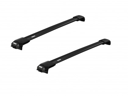 Nosič Thule 7204 Edge Raised Rail WingBar tyče ČIERNE