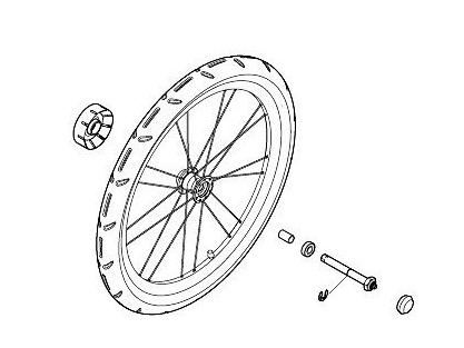 Thule kolo Chariot Sport pravé 1540192436