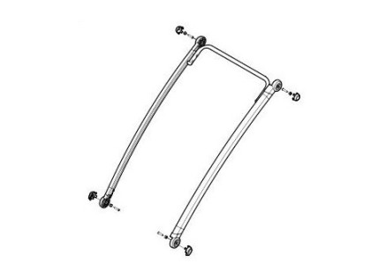 Náhľad produktu - Thule Upper Frame Assy Single 17-X 40105337