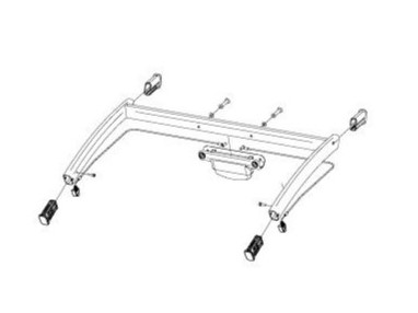 Thule RecliningSeat Assy-Double 17-X 41190890