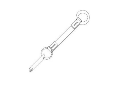 Náhľad produktu - Strap Securing Pin w -Ring 02- Thule 40202025