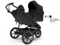 Thule Urban Glide 3 Double Black + hlboká korba + adaptéry na autosedačku