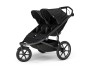 Thule Urban Glide 3 Double Black + hlboká korba + adaptéry na autosedačku