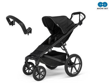 Náhľad produktu - Thule Urban Glide 4-wheel Black + madlo