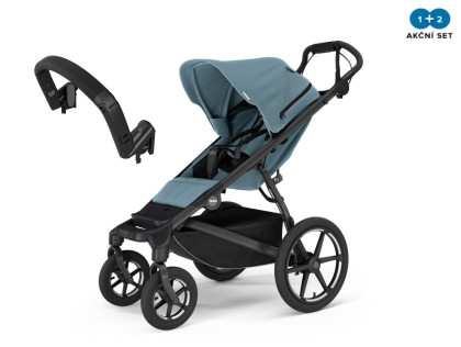 Náhľad produktu - Thule Urban Glide 4-wheel Mid Blue + madlo