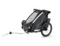 Thule Chariot Cross 2 G3 SINGLE Dark Slate + bike set + kočíkový set + bežecký set