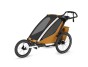 Thule Chariot Sport 2 G3 SINGLE Natural Gold + bike set + kočíkový set + bežecký set