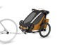 Thule Chariot Sport 2 G3 SINGLE Natural Gold + bike set + kočíkový set + bežecký set