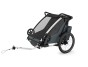 Thule Chariot Cross 2 G3 DOUBLE Dark Slate + bike set + kočíkový set + bežecký set