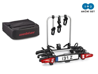 Náhľad produktu - UEBLER i31 Z nosič bicyklov pre 3 bicykle – skladacia + transportná taška