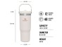 STANLEY Tumbler so slamkou 890ml ROSE QUARTZ