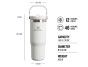 STANLEY Tumbler so slamkou 890ml Frost