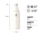 STANLEY All Day Slim Bottle fľaša 600 ml Cream