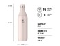 STANLEY All Day Slim Bottle fľaša 600 ml Rose Quartz