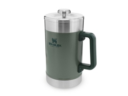 Náhľad produktu - STANLEY Classic Stay Hot French press 1,4 l zelená kladivková