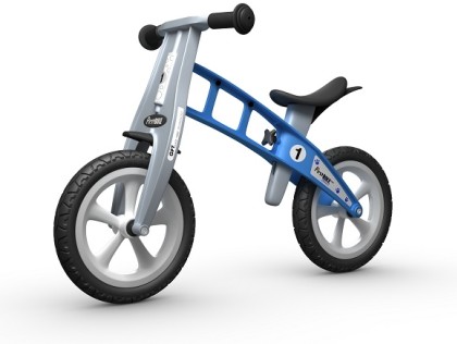 Detské odrážadlo FirstBike Basic Light Blue – BEZ BRZDY